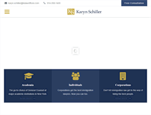 Tablet Screenshot of kslawoffices.com